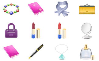 化妆用品系列图标